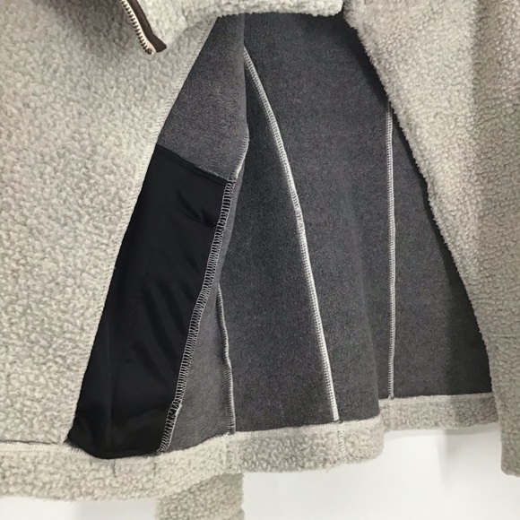 Basin & Range Lily Heavyweight Fleece Jacket Front Zip-Up Stand Collar Size M - Picture 7 of 10
